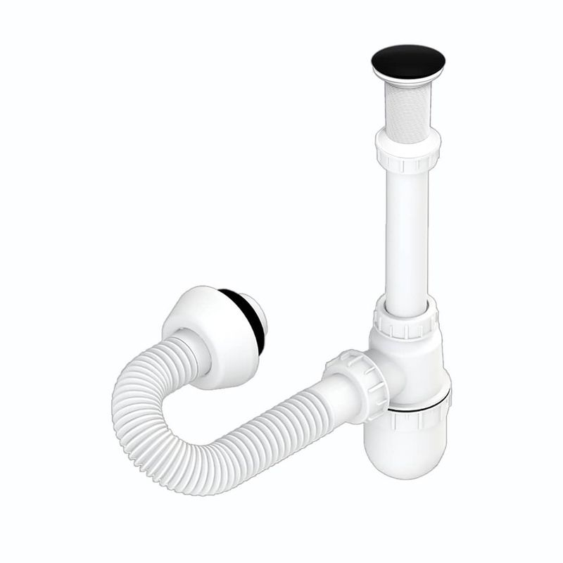 سیفون روشویی جهانیار مدل اتومات 7 210 به همراه زیرآب